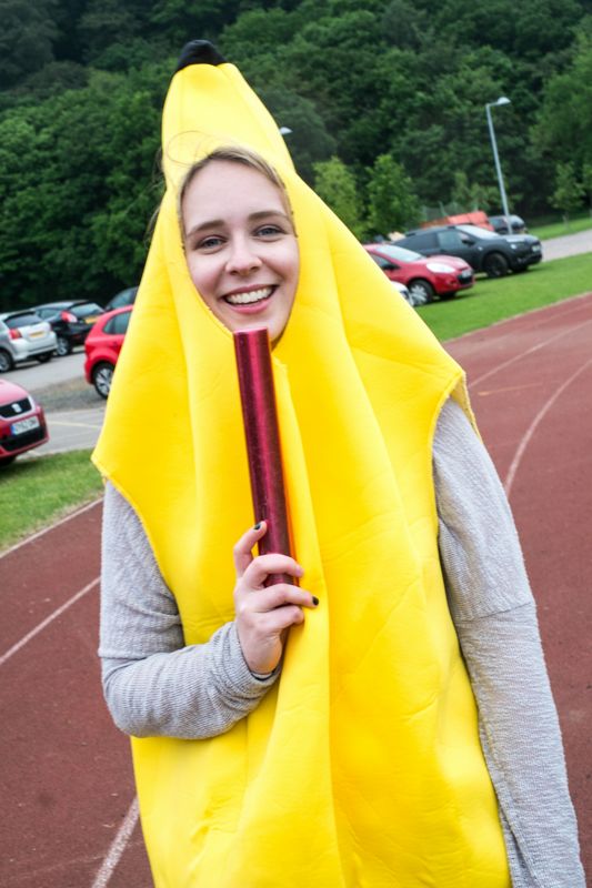 Person in bannana costume at RTTS event